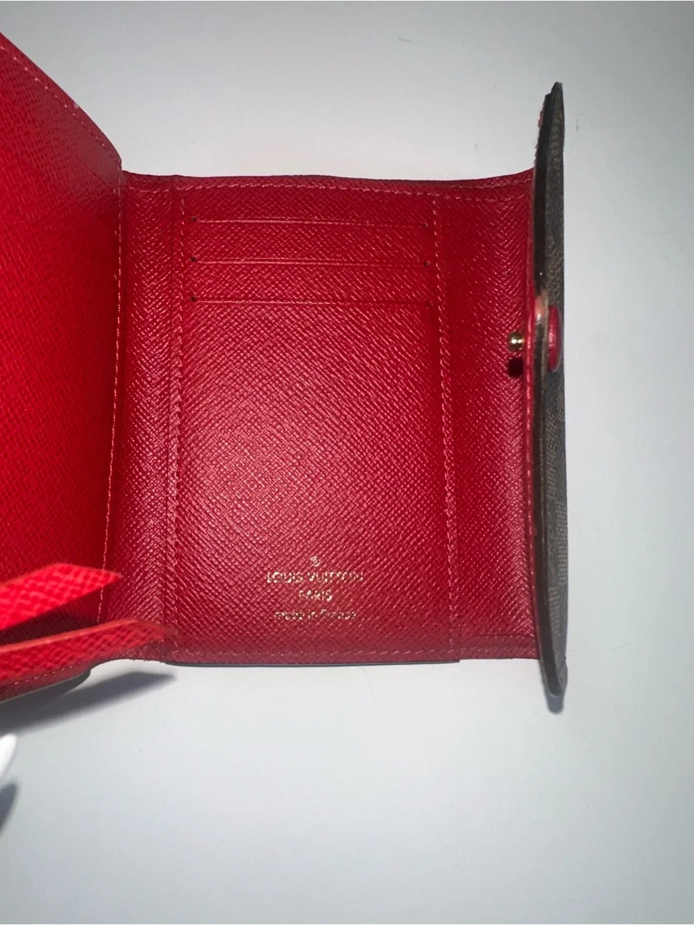 Louis Vuitton Damier Ebene Victorine Wallet